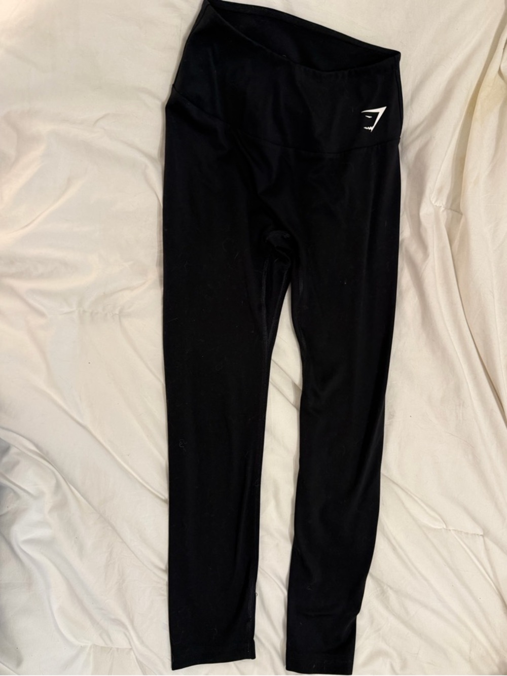 Gymshark 7/8 Black Leggings Size Medium